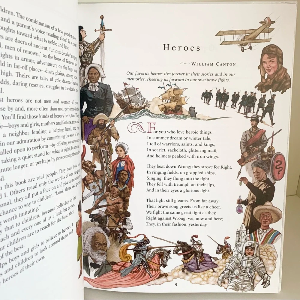 Large hardcover art heroes book